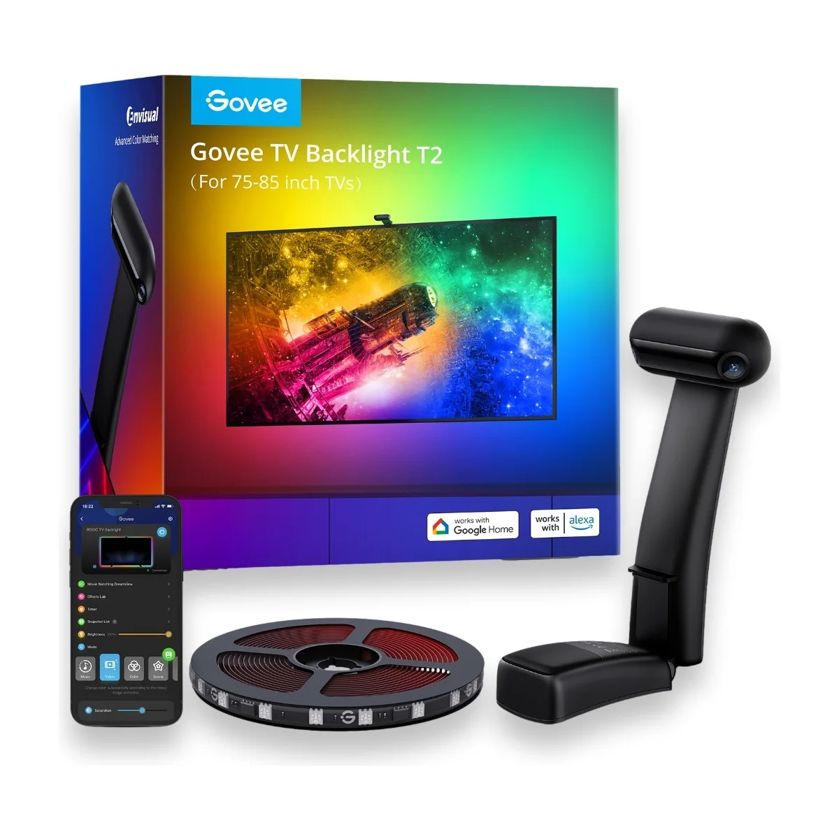 Govee Envisual T2 TV taustavalo 75-85"