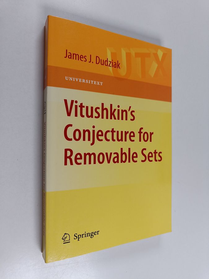 James J. Dudziak : Vitushkin's conjecture for removable sets