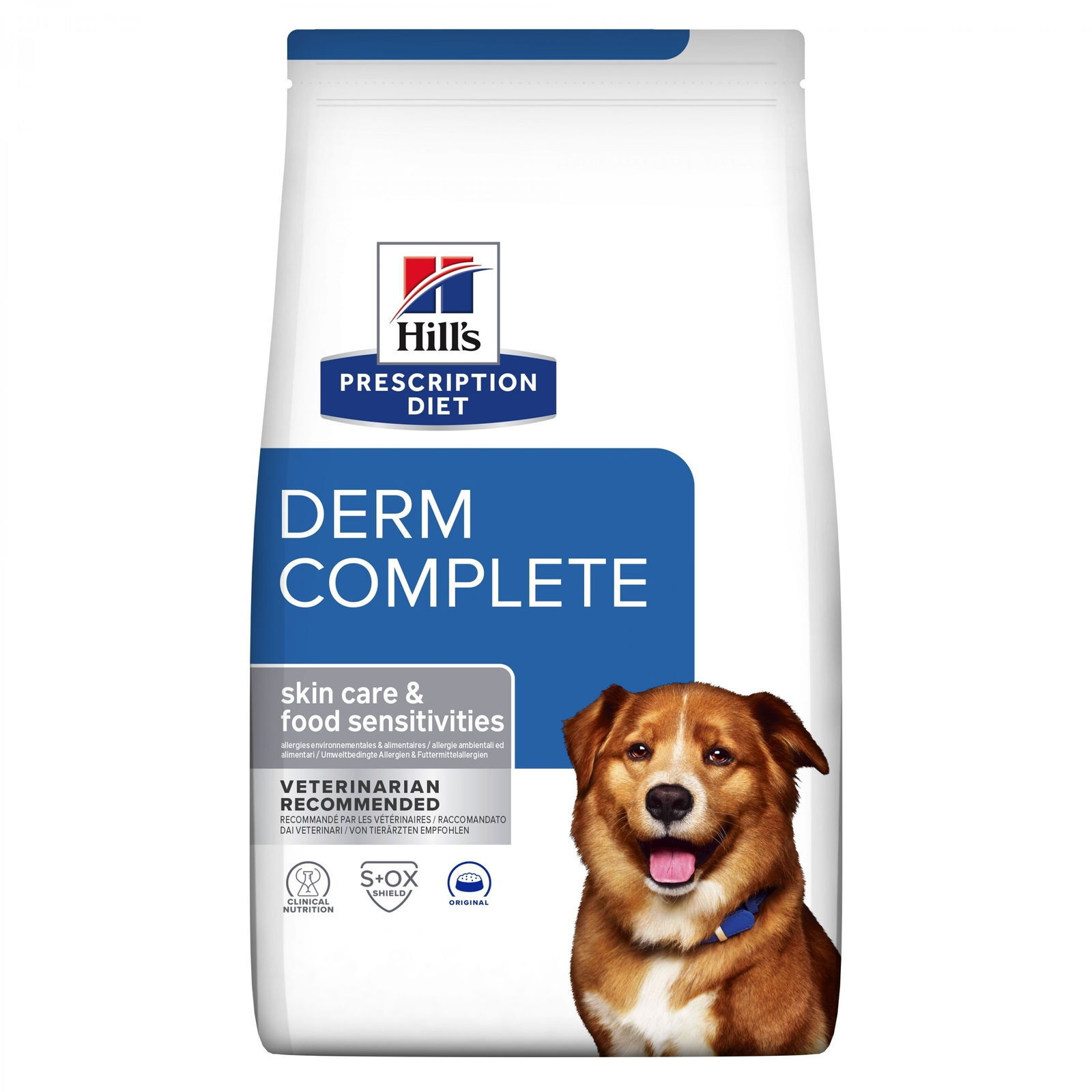Hill's Prescription Diet Derm Complete Dry Dog Food 12kg