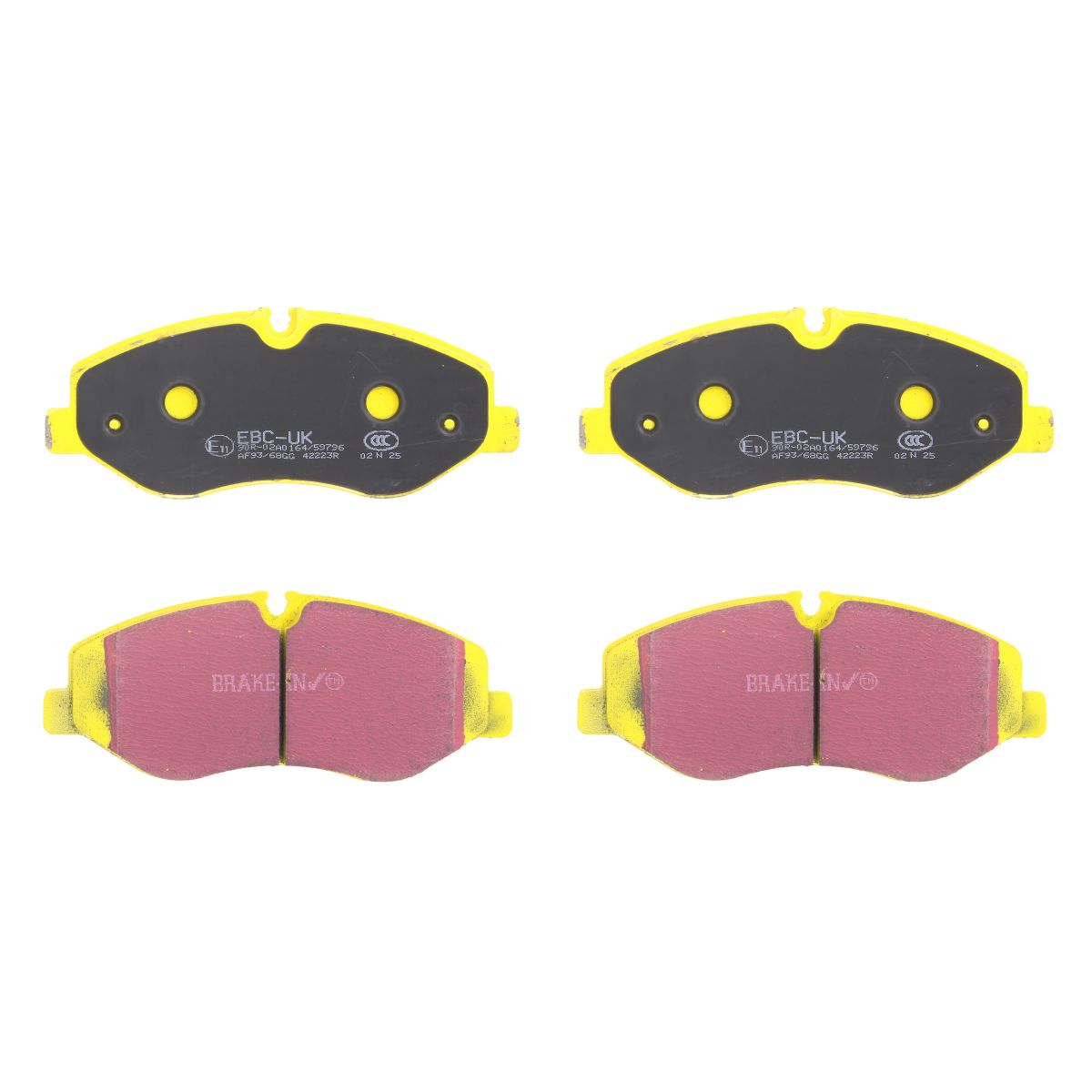 Jarrupalat, levyjarru EBC Brakes DP42223R