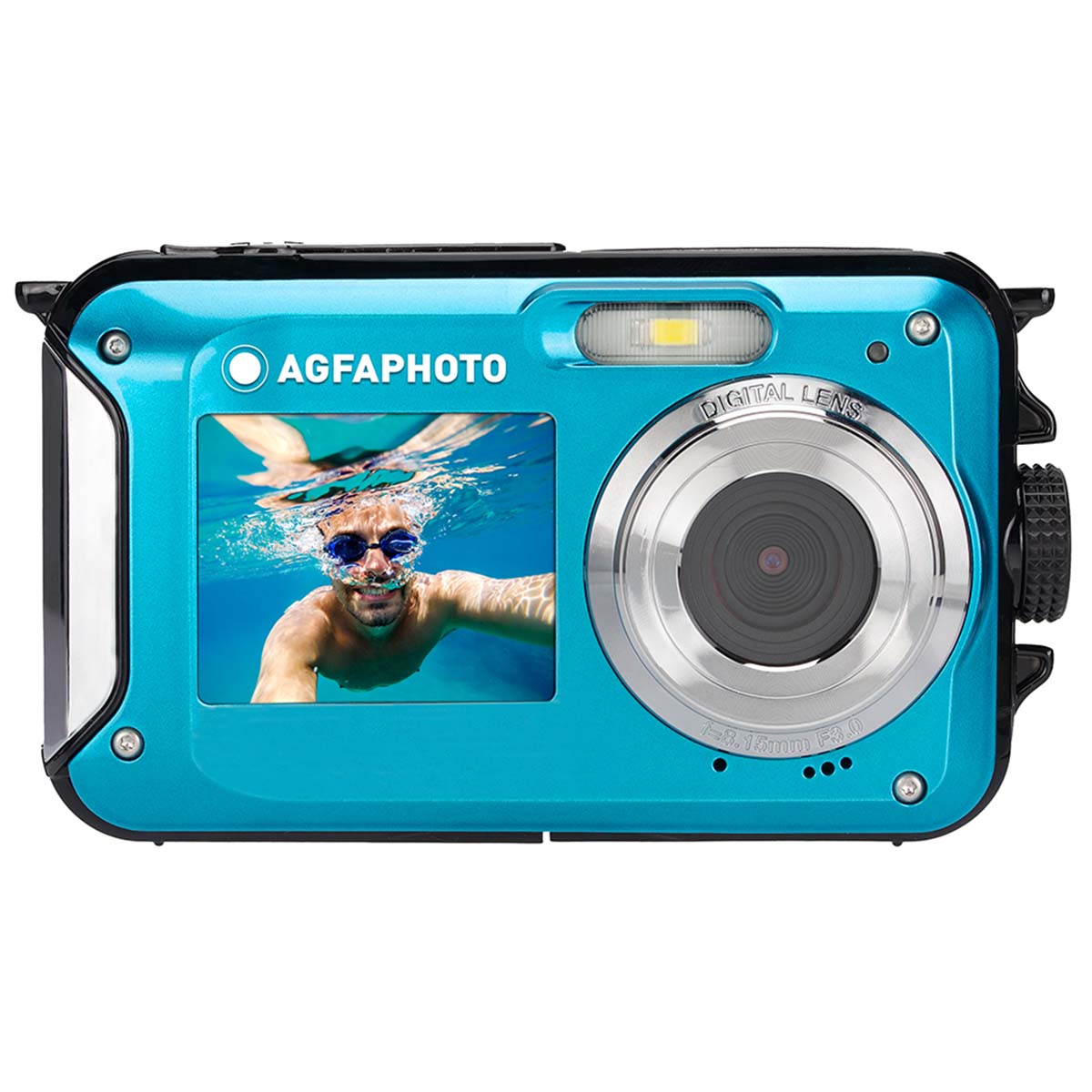 Agfa Photo Realishot WP8000 - Waterproof Compact Digital Camera - Silver