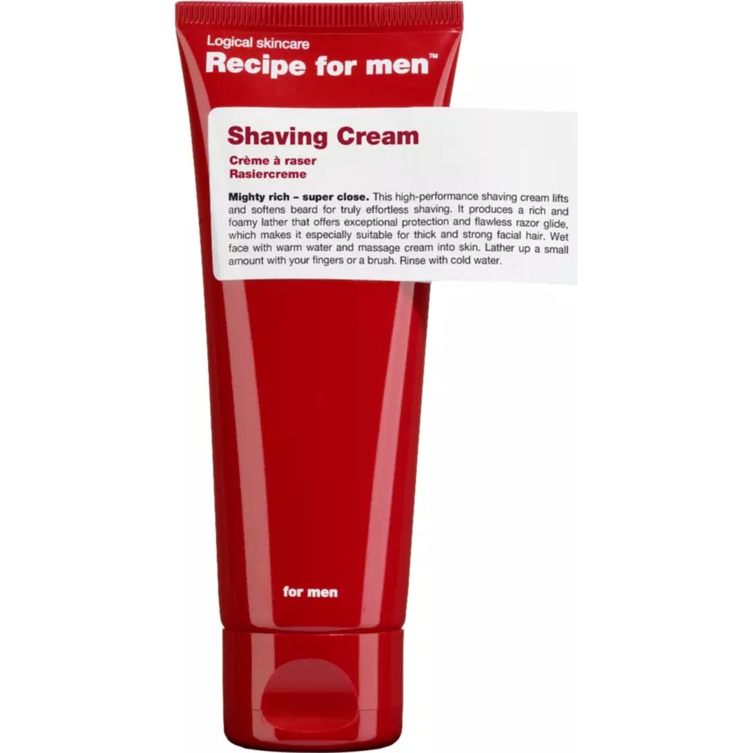 Recipe for men Shaving Cream 75 ml