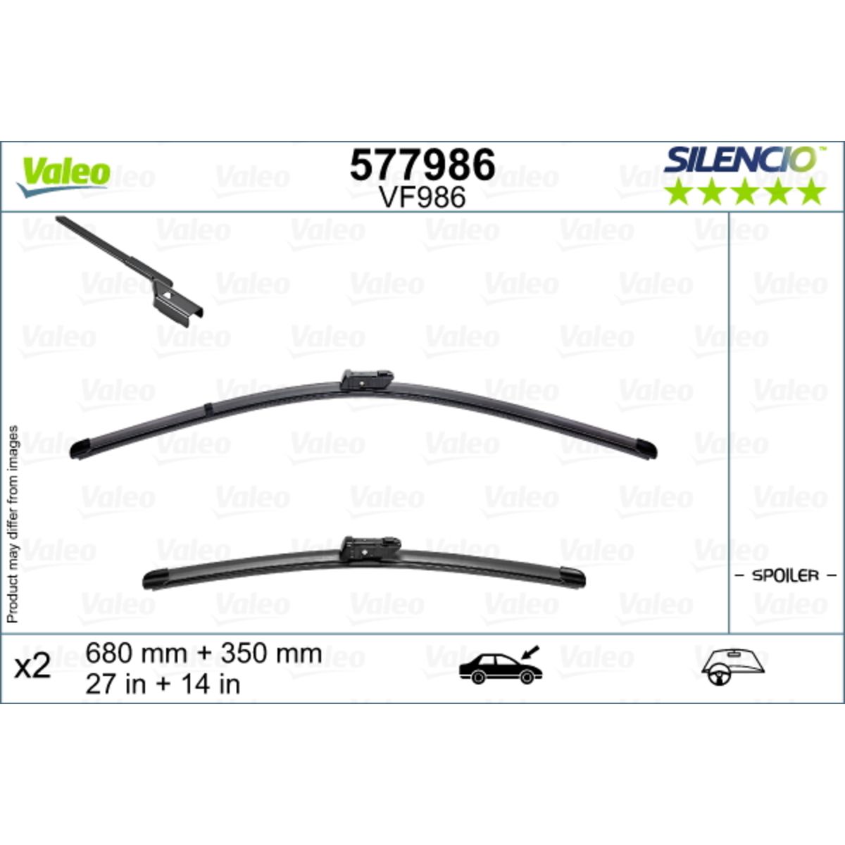 Pyyhkijänsulka VALEO 577986