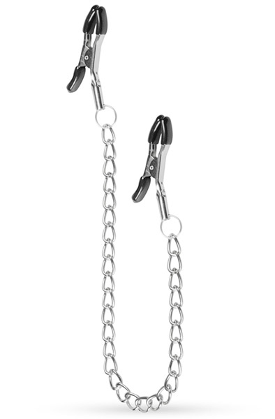 Easytoys Classic Nipple Clamps With Chain Nänni puristimet