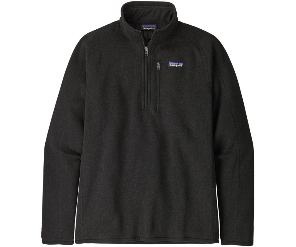Patagonia Better Sweater 1/4 Zip Men Black - M