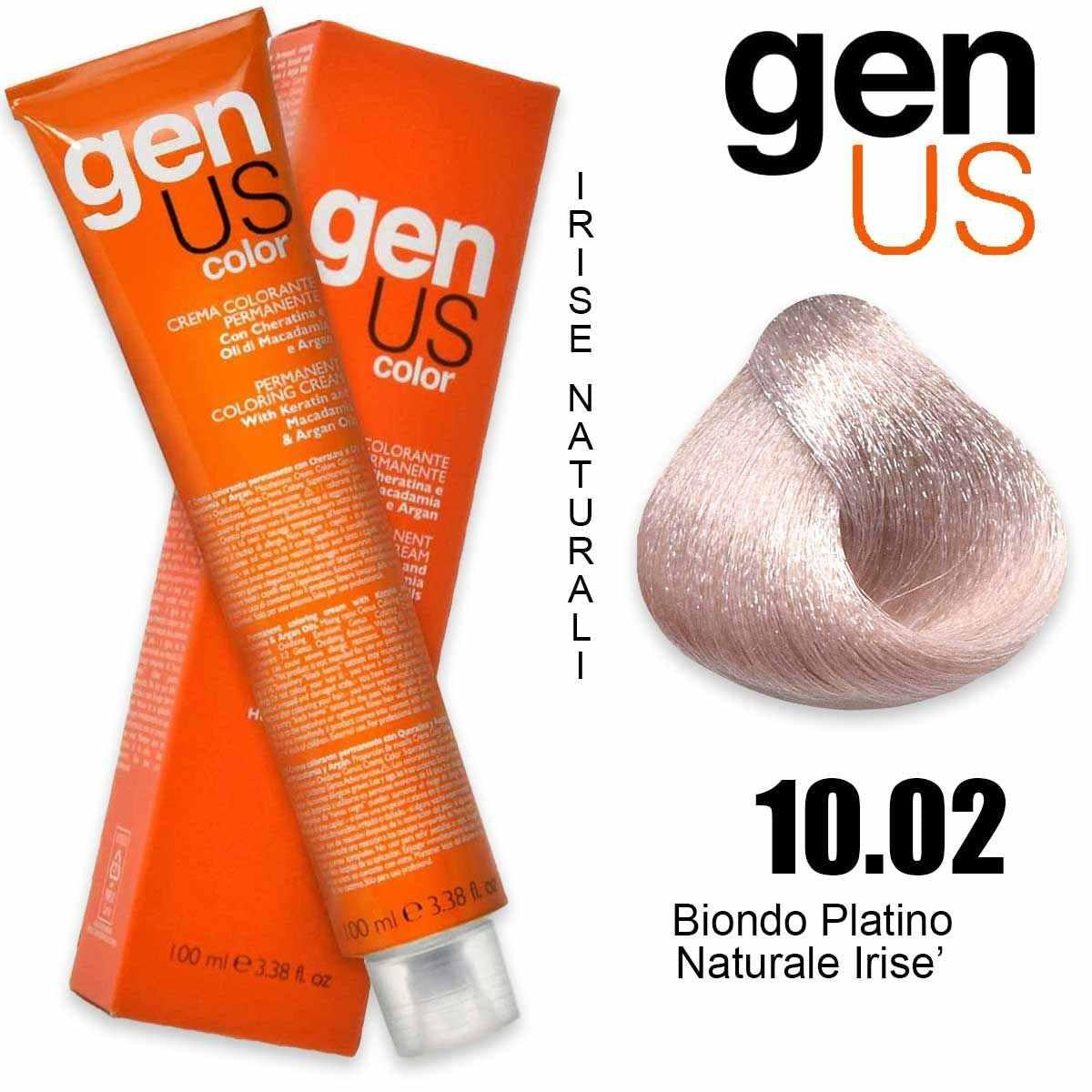 Pysyvä värjäysvoide Genus 100 ml 10.02