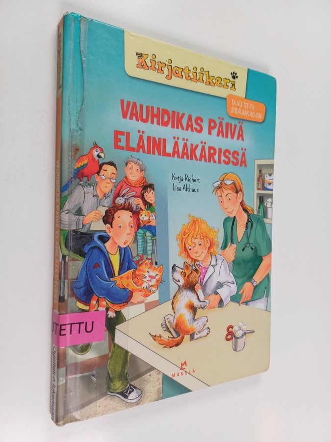 Vauhdikas päivä eläinlääkärissä