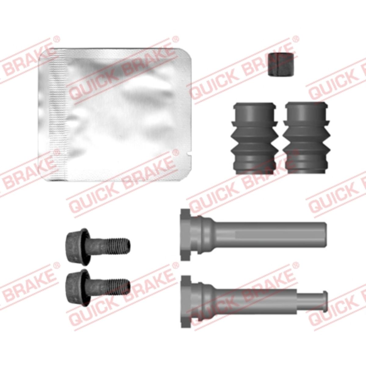 Jarrusatulan ohjainhylsysarja QUICK BRAKE 113-0047X