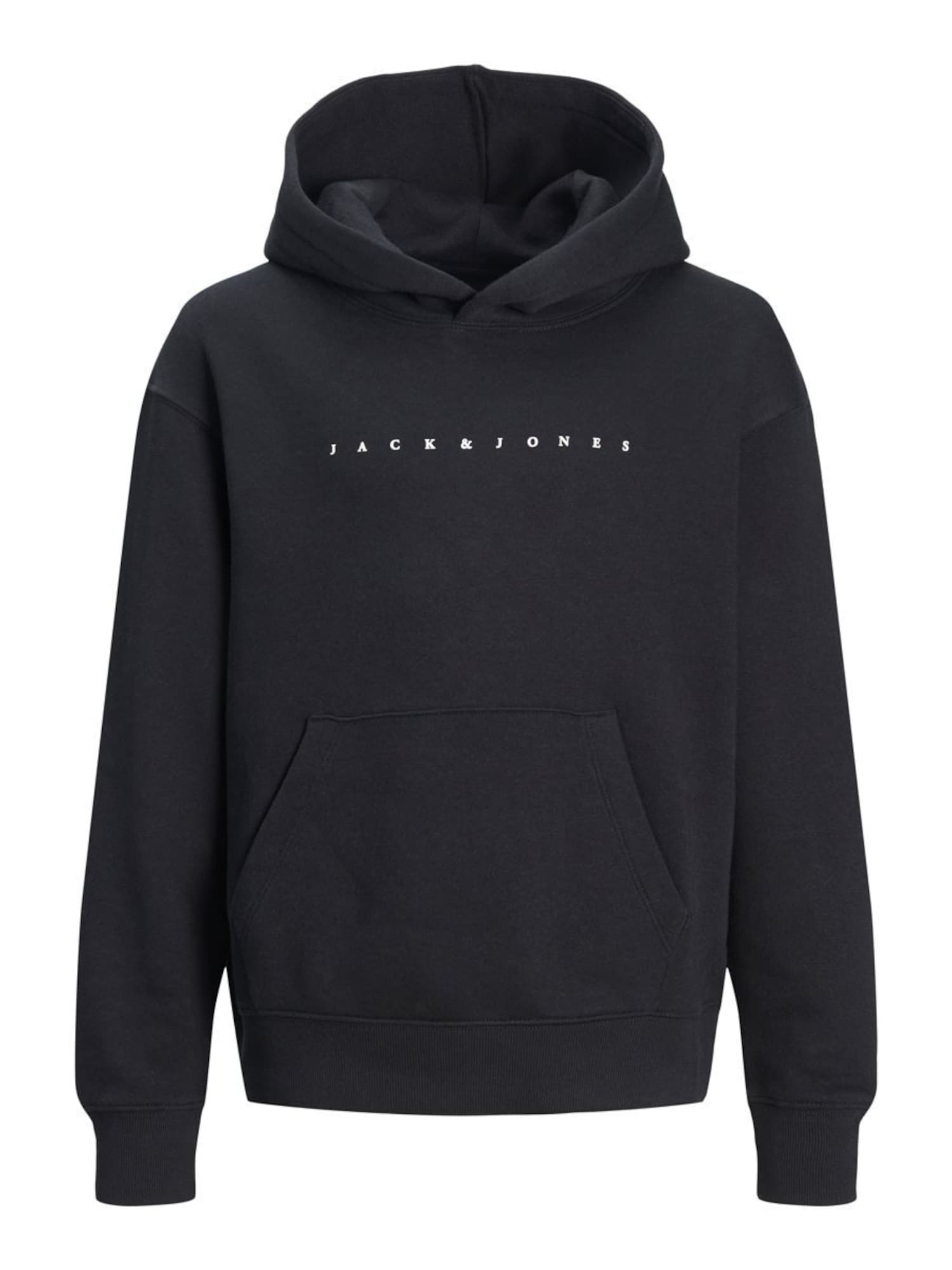 Jack & Jones Junior Collegepaita 'JJEStar' musta / valkoinen