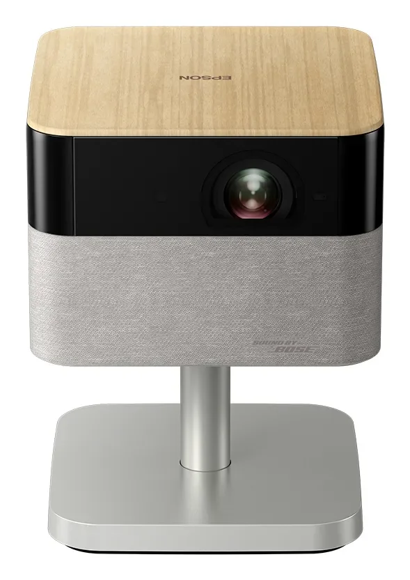 Epson Lifestudio Flex EF-72 Google TV 3LCD 4K PRO-UHD 1000 ANSI lm -kannettava LED-projektori, tammi