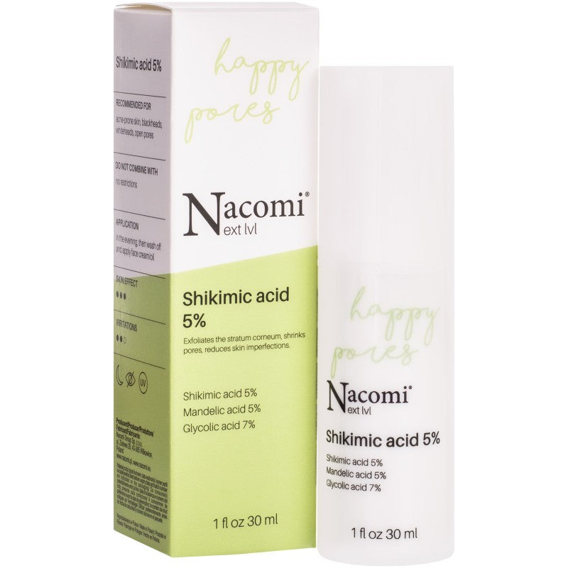Next Level -seerumi, jossa on 5 % shikimiinihappoa, 30 ml