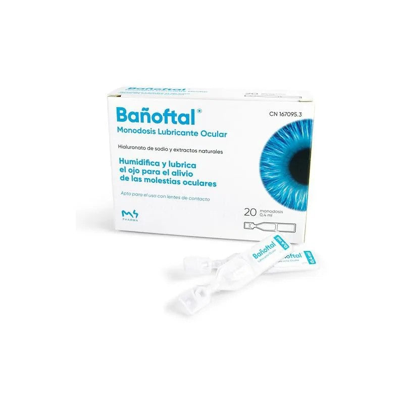 M4pharma Bañoftal Lubricant 20 kerta-annosta silmälle