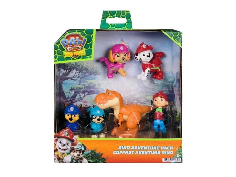 Paw Patrol The Dino Movie Dino Team Pack