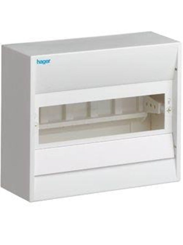 HAGER Mini kansi GD110E 10 moduulia PE-kiinnittimelläKOK x SxLxK : 180 x 218 x 82 mmIP 30