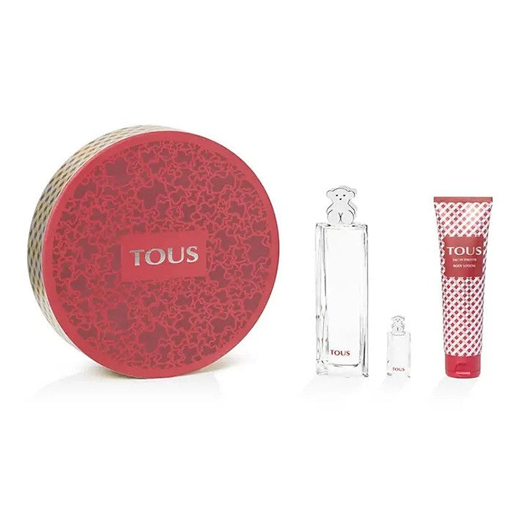 Tous Eau de Toilette Spray 50ml 3 kappaleen setti