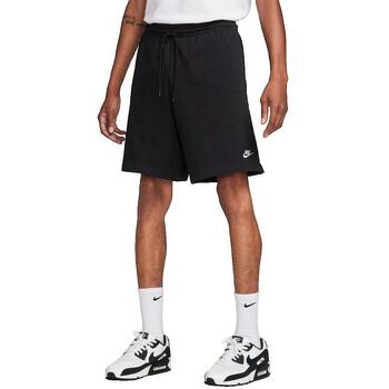 Nike Sportswear Housut 'Club'  musta / offwhite