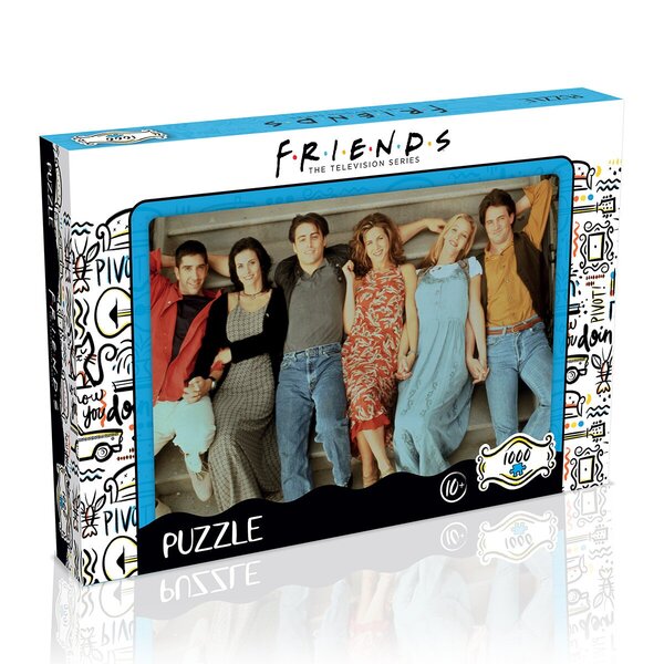 Winning Moves Puzzle - Friends Stairs (1000 pieces) Lattia