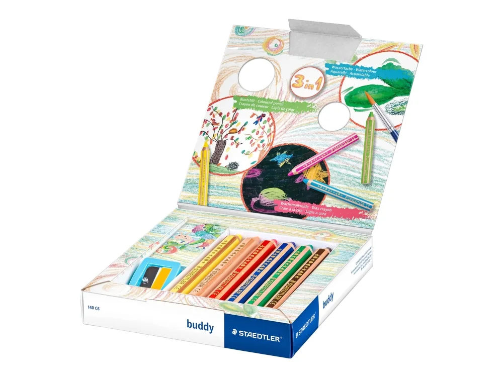 Staedtler Coloured pencil Noris 6pc 100% PEFC