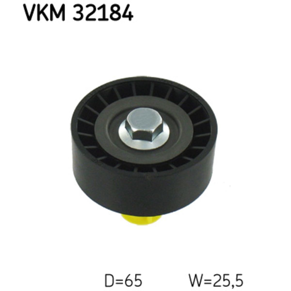 Ohjainrulla, moniurahihna SKF VKM 32184