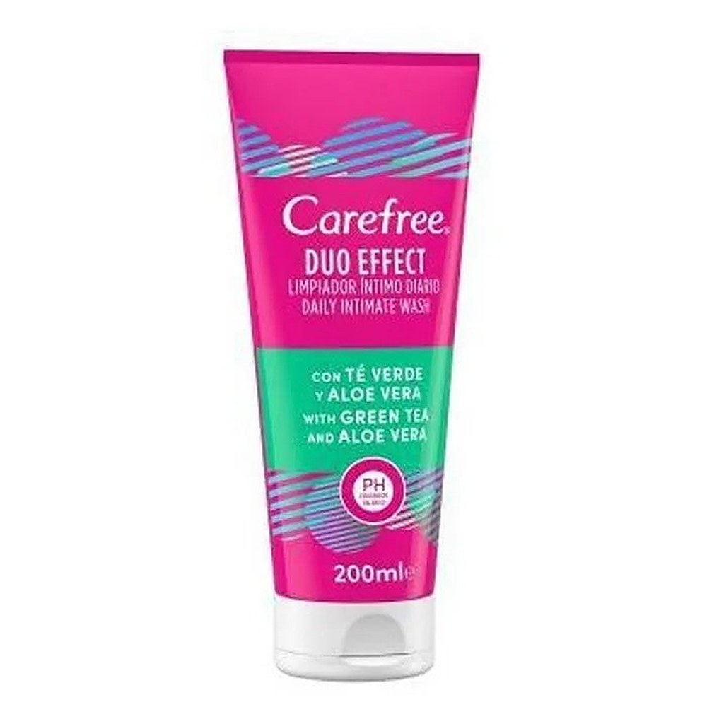 Intiimi pesu Carefree Duo Effect vihreä tee ja aloe vera 200ml