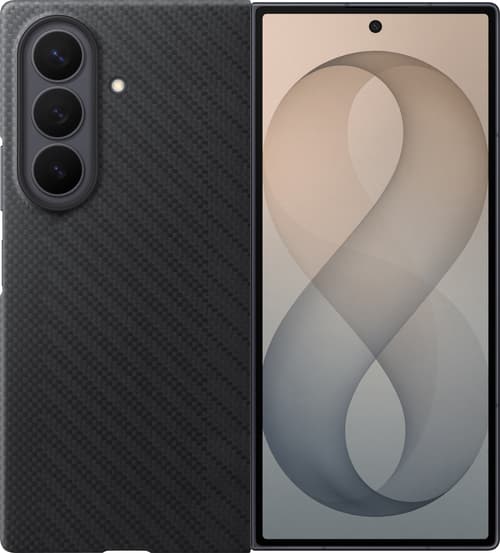 Samsung Galaxy Z Fold8 Ultra Carbon Magnet Case -suojakuori, Musta