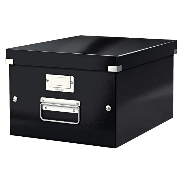 Storage box Click & Store Medium black