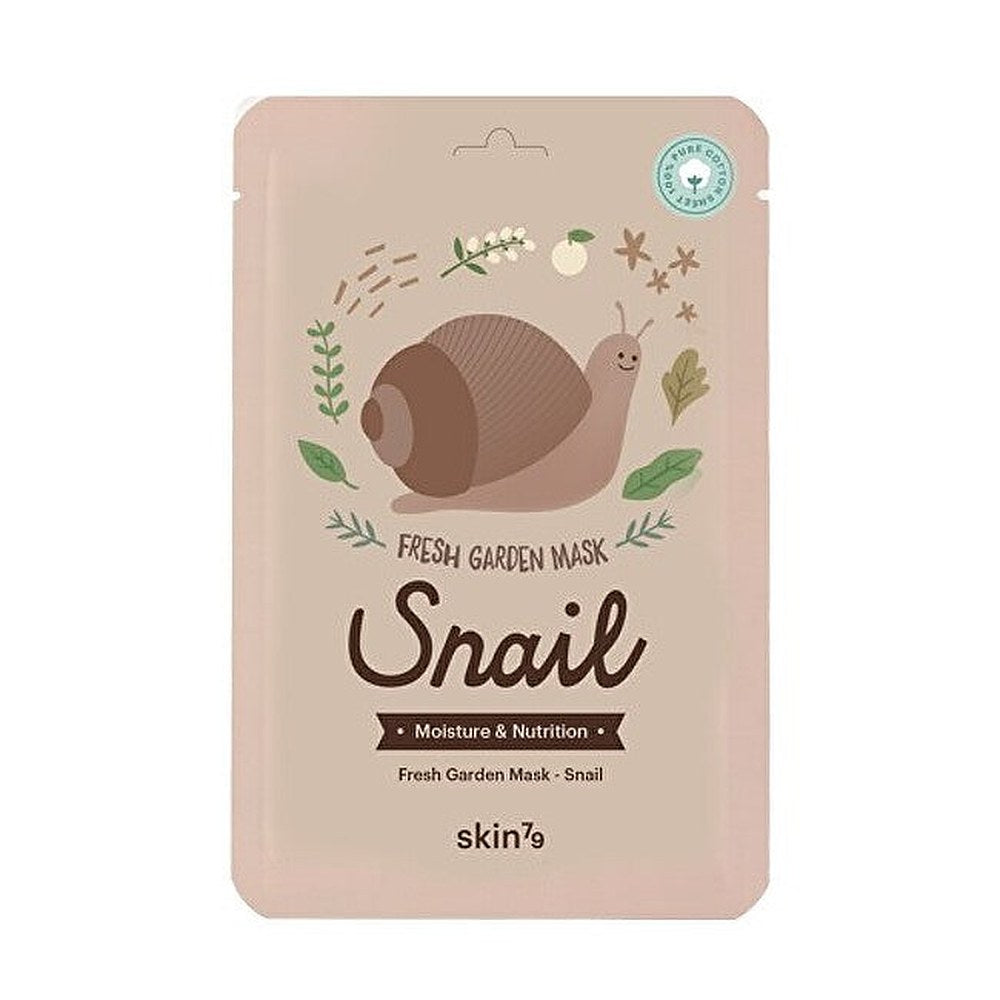 Skin79 Fresh Puutarhaa elvyttävä kudosnaamio etanan limauutteella 23 g