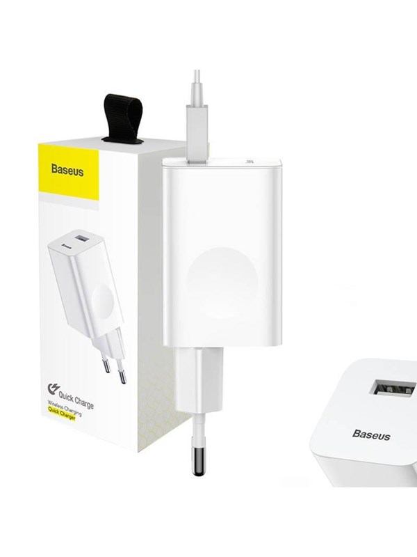 Baseus Quick Charge USB 3.0 Laturi / Verkkovirtalähde 24W