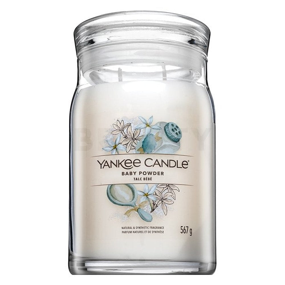 Yankee Candle Baby Powder kynttilä Signature (Vauvajauhe) - 567,0 g