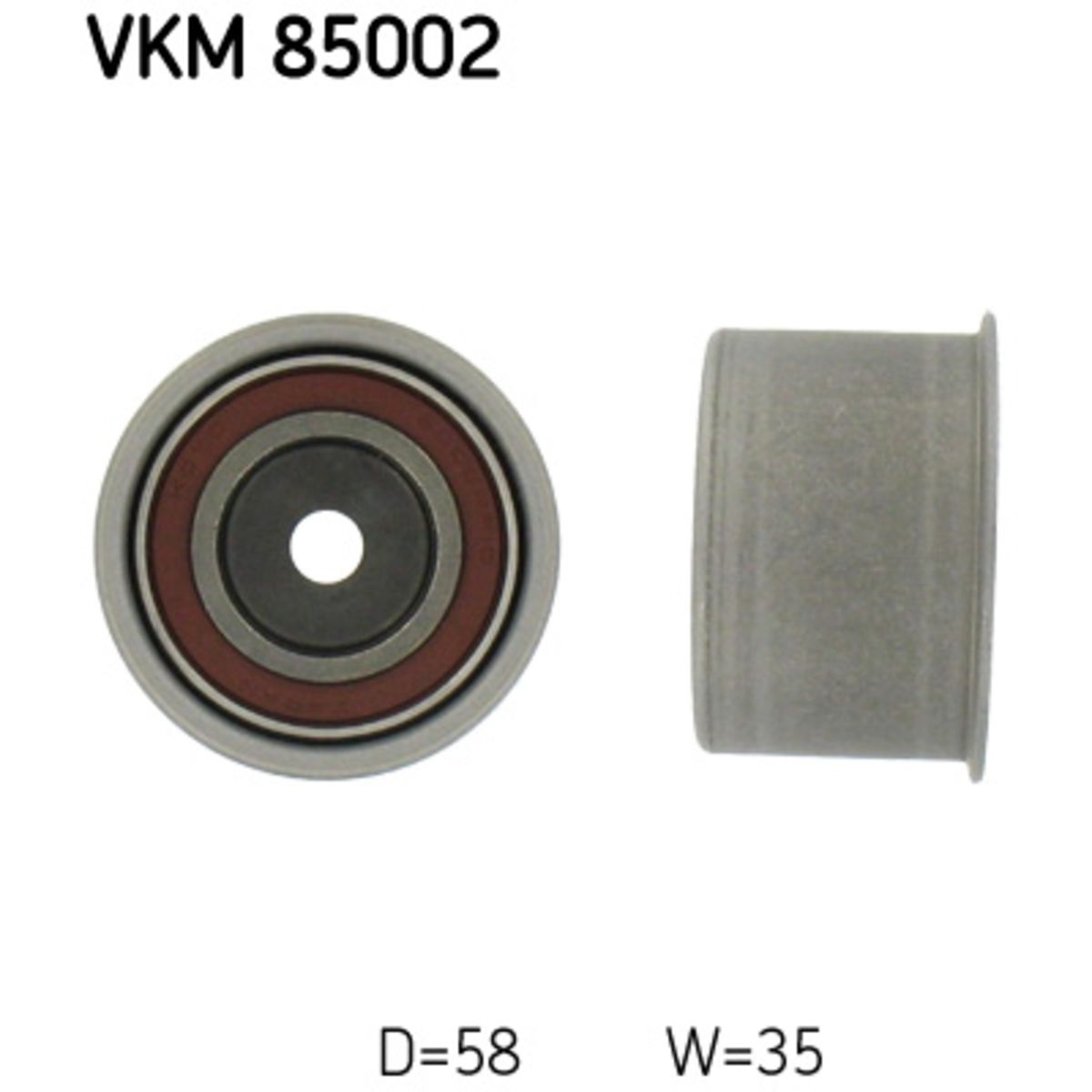 Ohjainrulla, hammashihna SKF VKM 85002