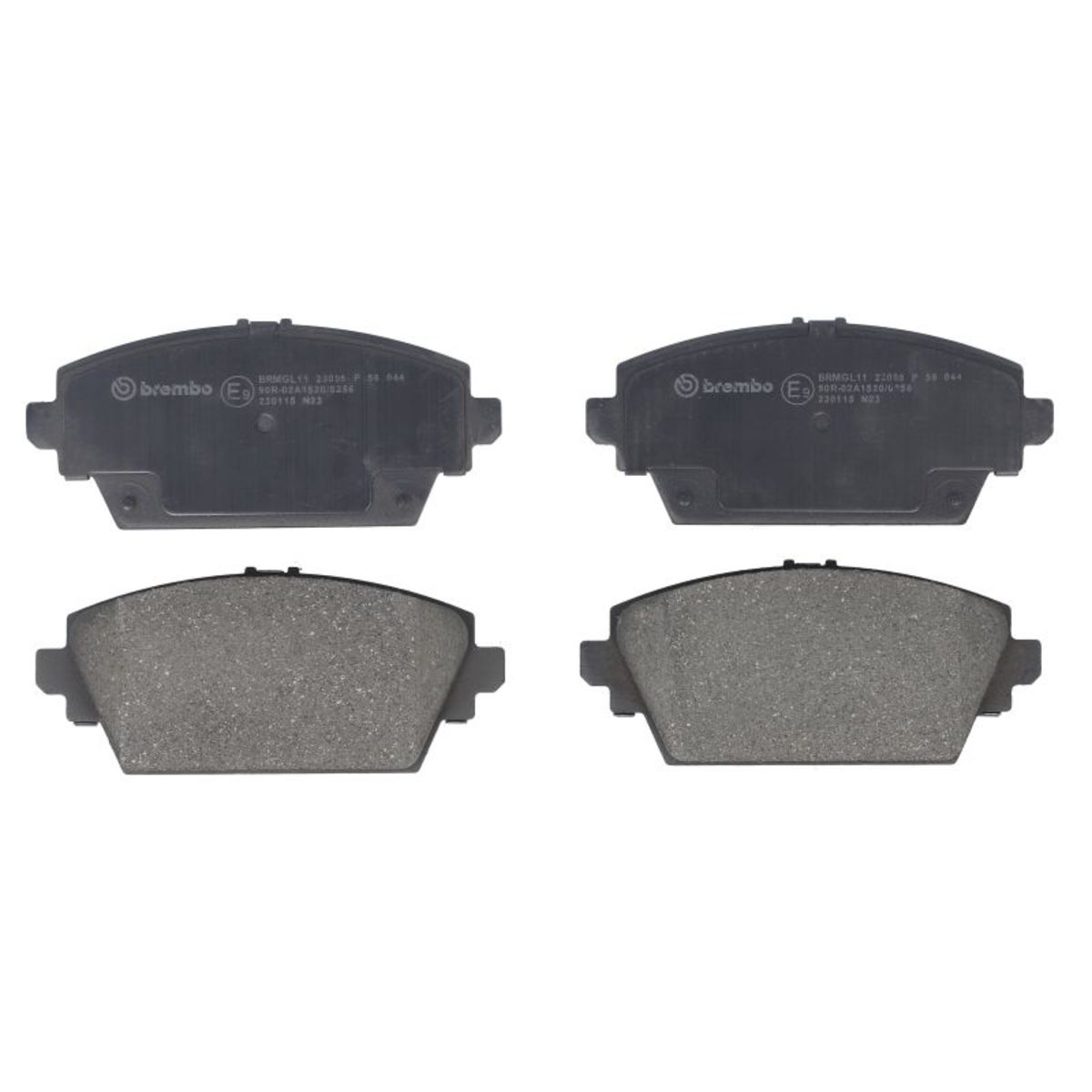 Jarrupalat, levyjarru BREMBO P 56 044