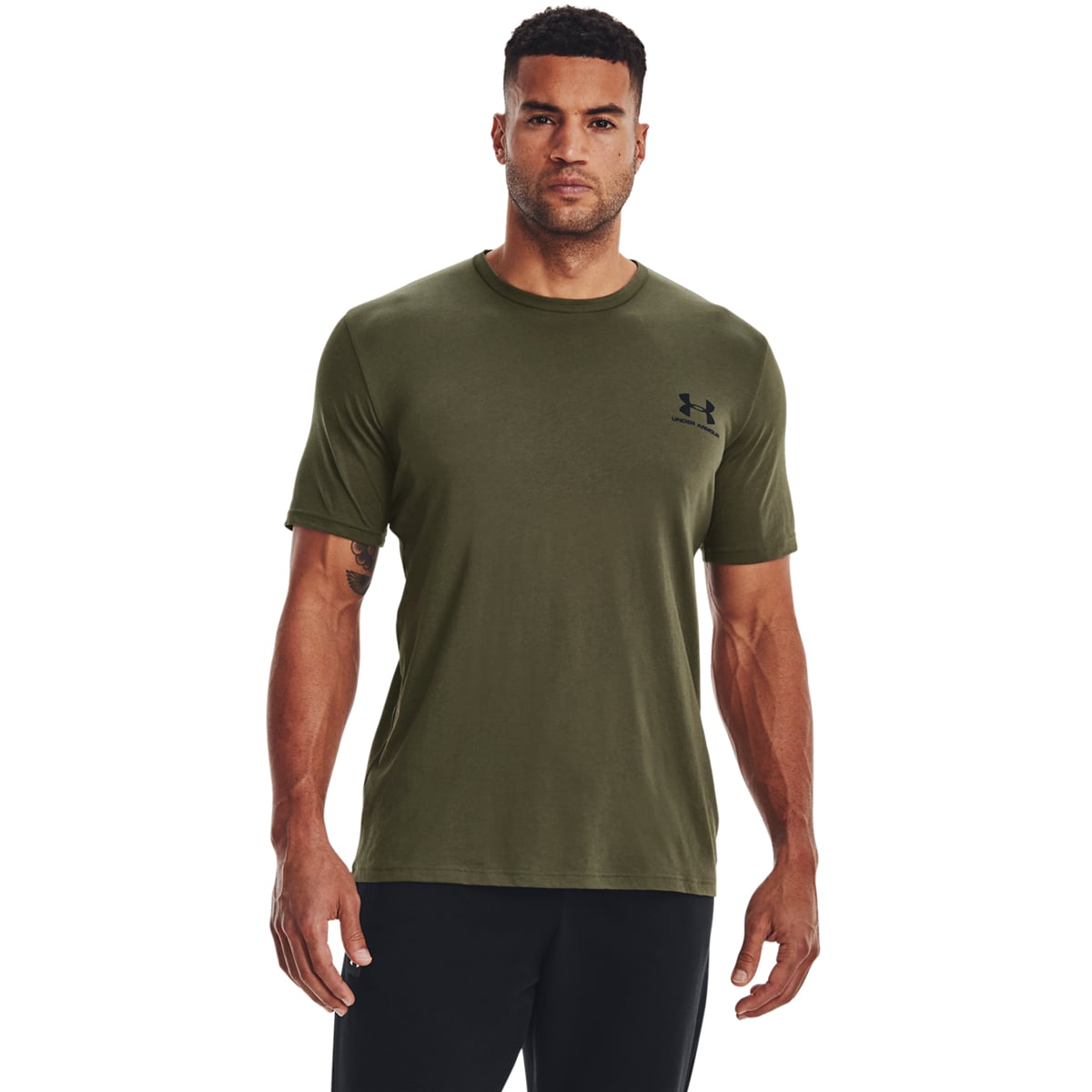 Under Armour UA Sportstyle LC SS Marine Od Green