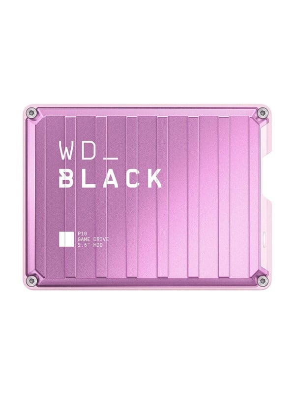 WD _BLACK P10 Game Drive - Ulkoiset kovalevyt - 4TB - Vaaleanpunainen
