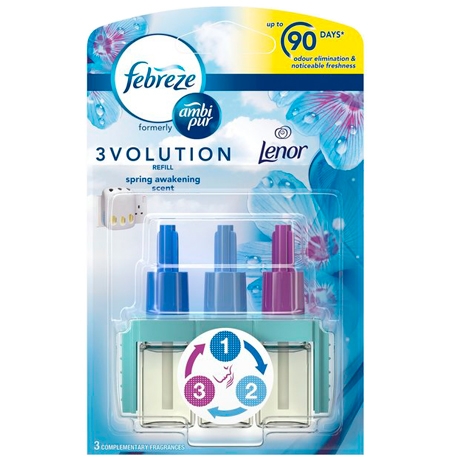 Febreze 3volution Spring Awakening - Täydennyslataus - 20ml