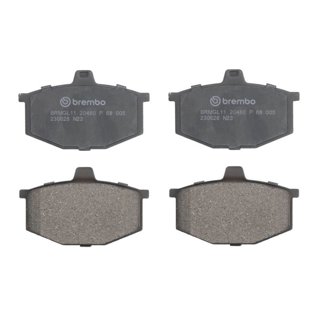 Jarrupalat, levyjarru BREMBO P 68 005