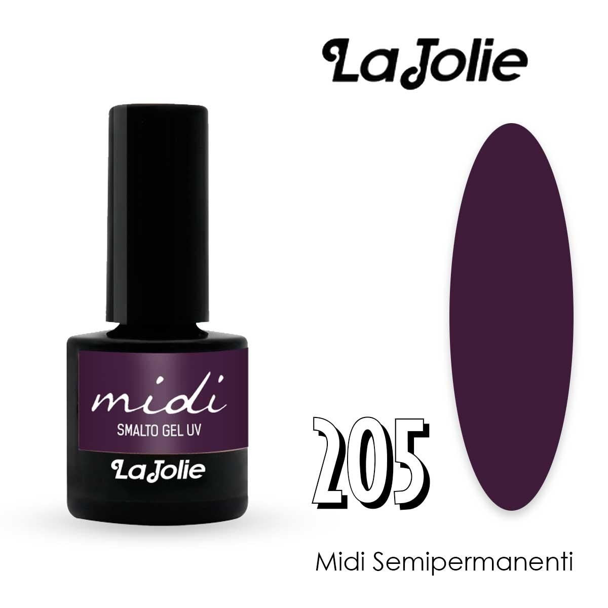 La jolie semi-permanent 7 ml nro 205