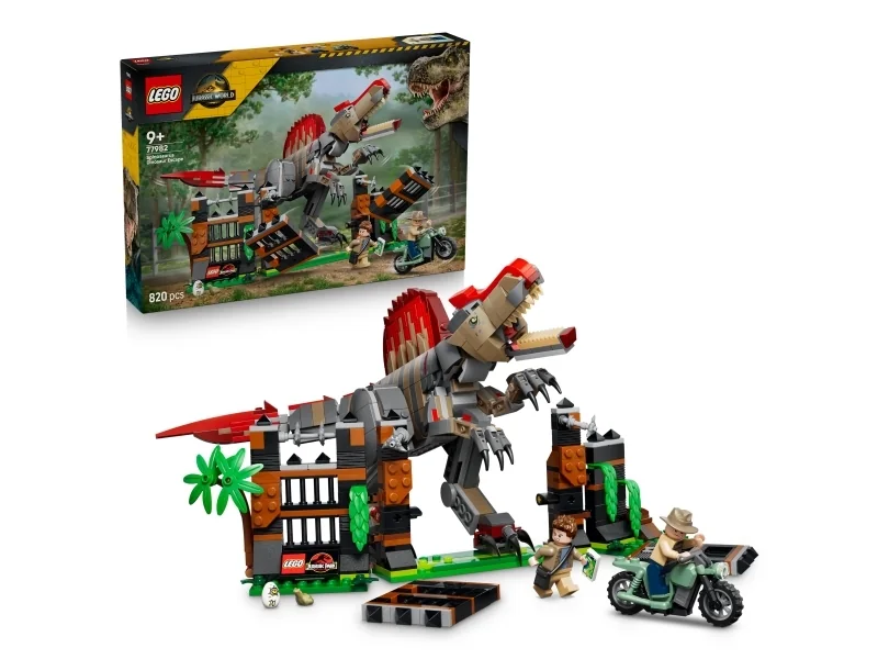 LEGO Jurassic World 77982 Spinosaurus-dinosauruksen pako