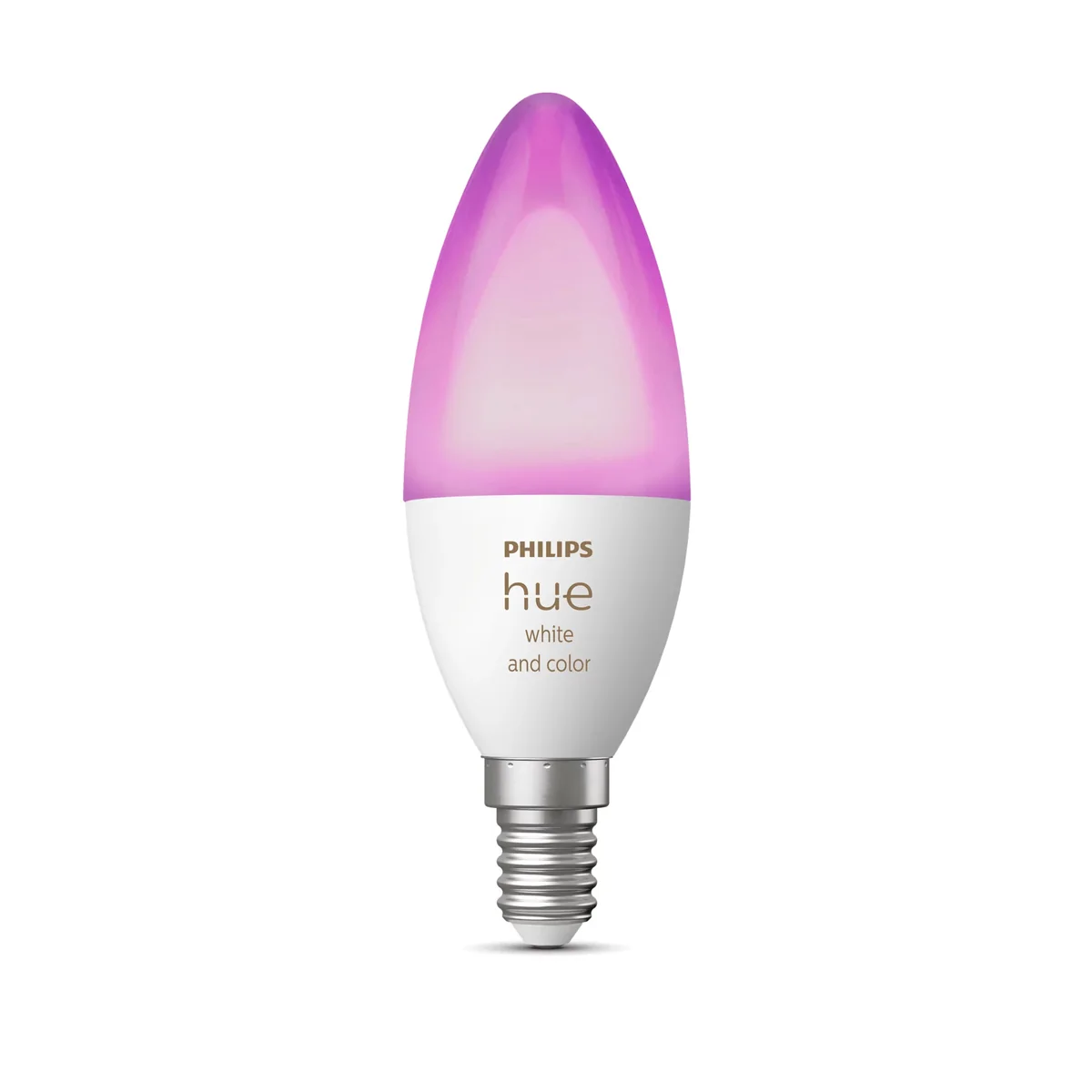 Philips Hue White and Color Ambiance B39 E14 - Älykäs LED-lamppu, Valkoinen