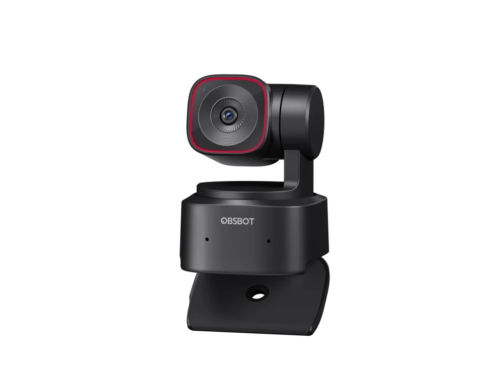OBSBOT Tiny 2 Lite 4K UHD, AI-seuranta -ptz-konferenssikamera, musta