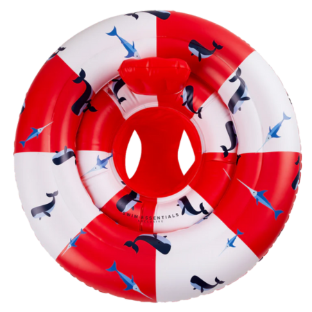 Swim Essentials Baby Float Whale -vauvan kelluva valas-uimaistuin