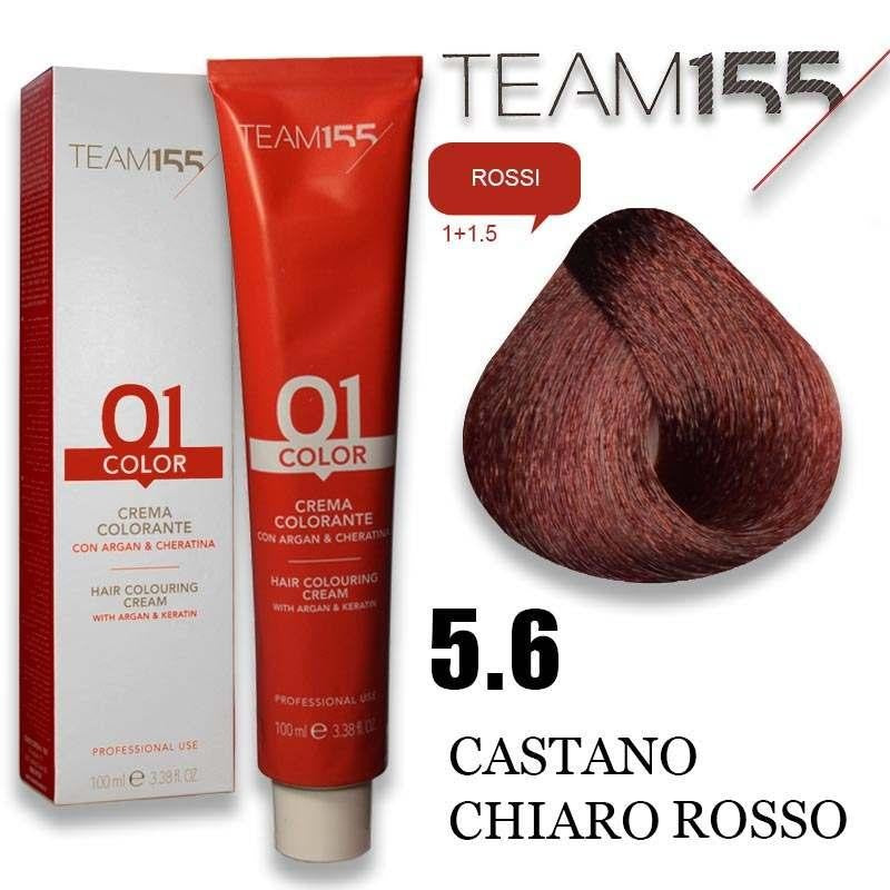 Team 155 Tintura N 5.6 100 ml — Tintura capelli