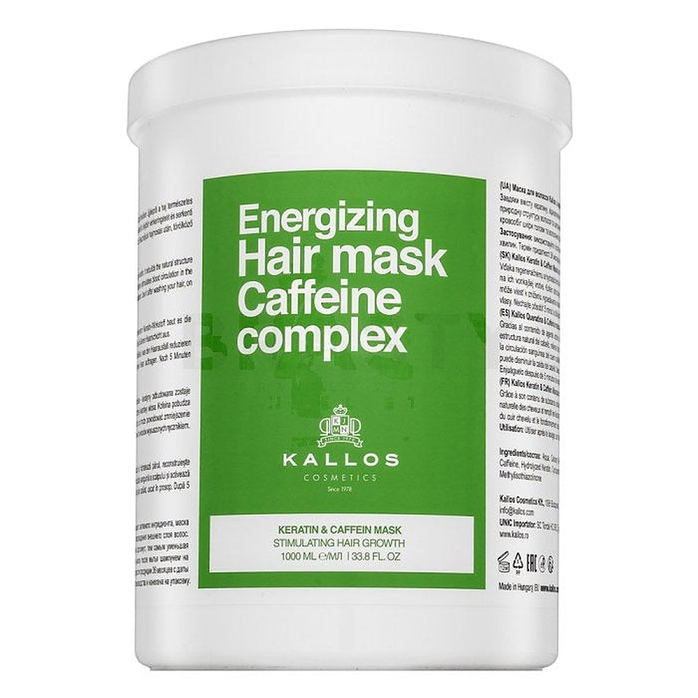 Kallos Coffeine Complex Energisoiva kofeiininaamio hiusten kasvua stimuloimaan - 1000 ml