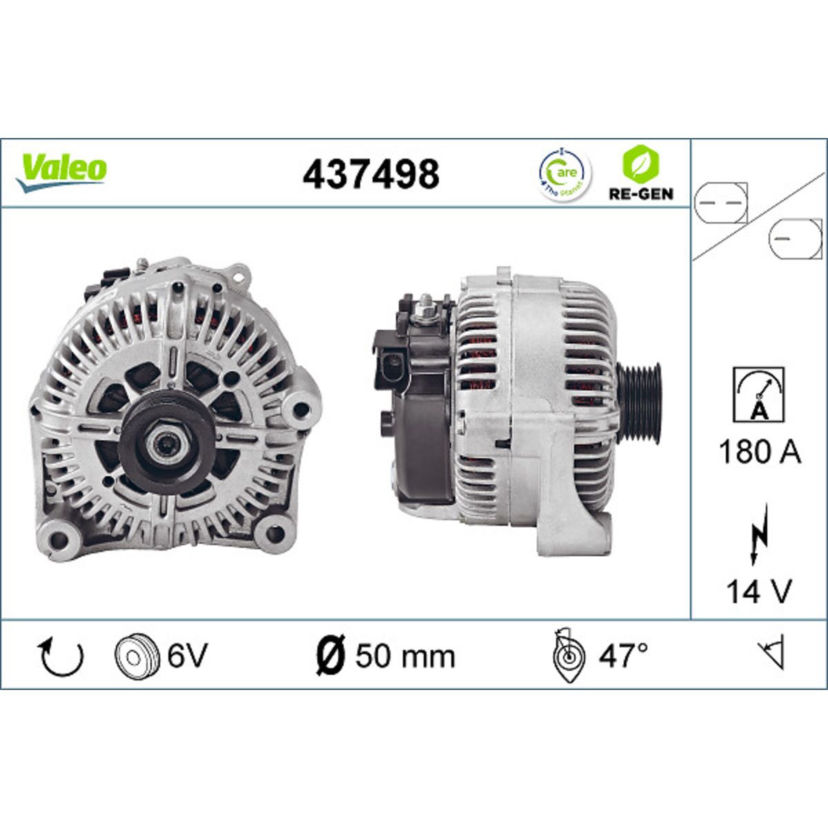 Laturi VALEO 437498