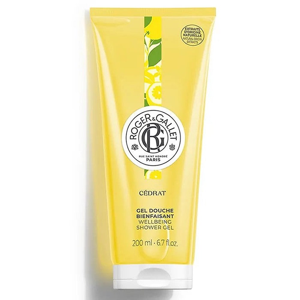 Roger & Gallet Cedrat Gel Doccia Per Tutti i Tipi di Pelle 200 ml — Gel doccia