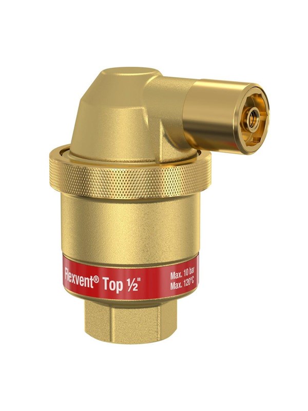 FleXvent Top 1/2 ilmanpoistolaite - Flamco Automaattinen ilmanpoistolaite