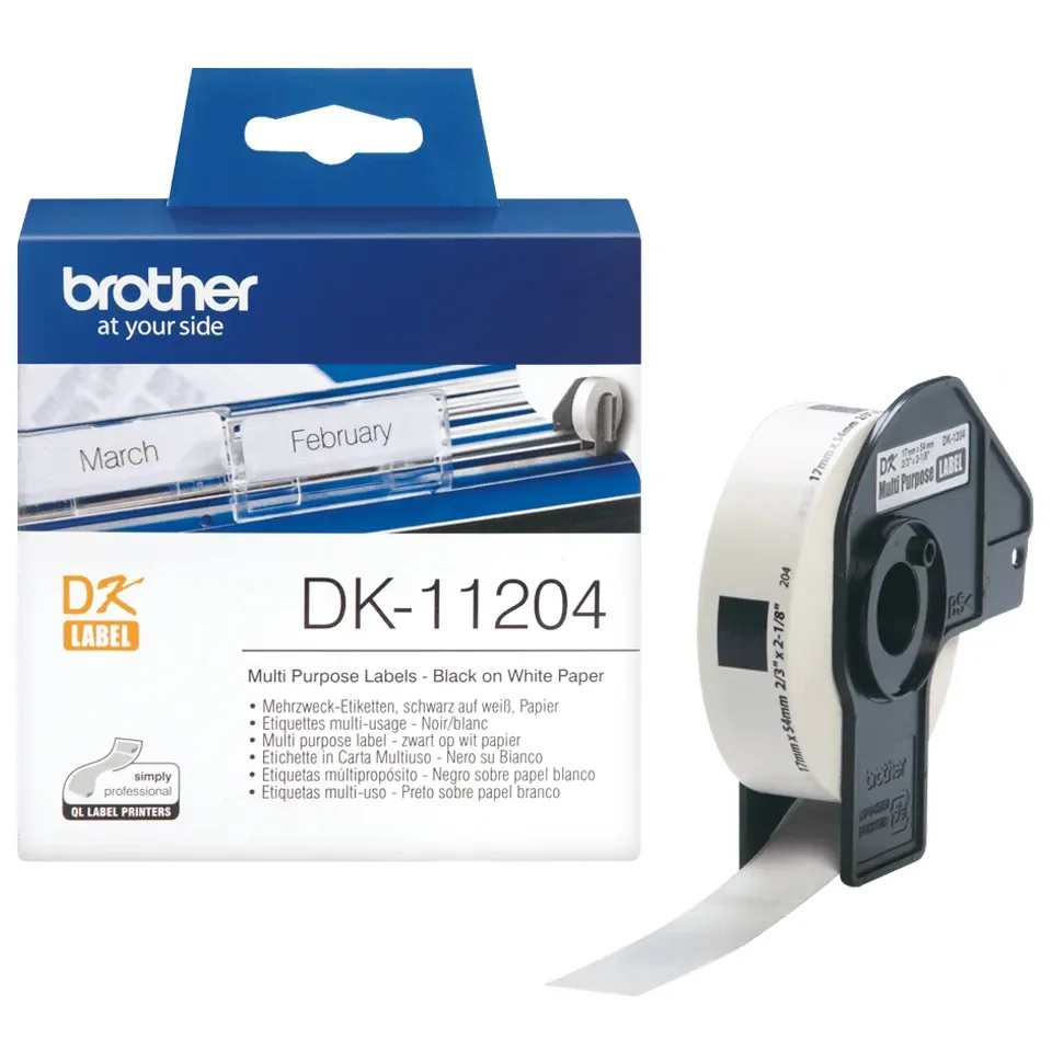 Brother DK-11204 - Lämpöpaperi