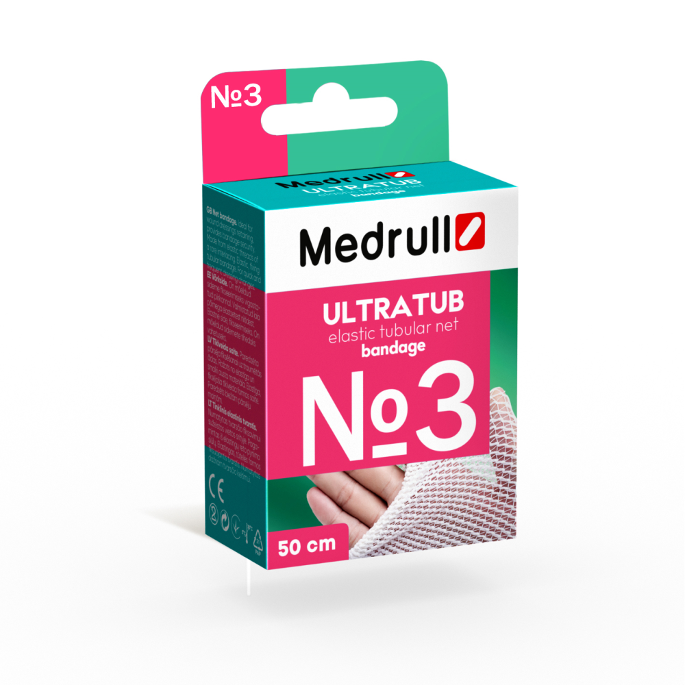 Medrull Ultratub Joustava Putkiside N3 2,3cm x 50cm 1 kpl