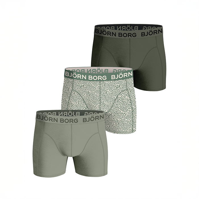 Cotton Stretch Boxers 3-pack