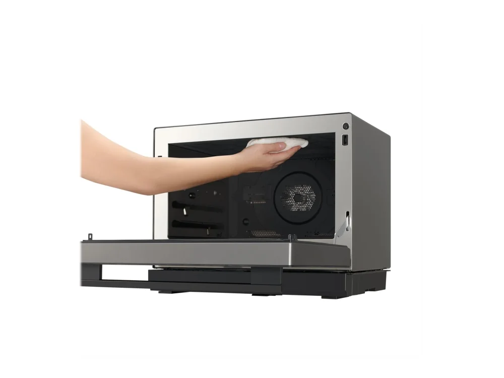 Panasonic NN-CS88LBEPG, Pöytämalli, Grillimikroaaltouuni, 31 L, 1000 W, Kosketus, Musta