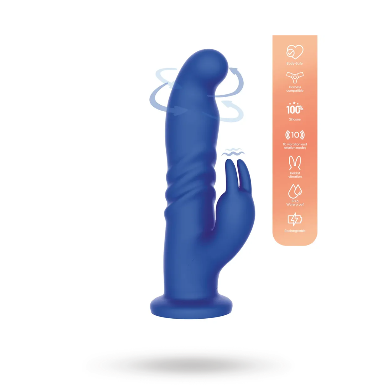 Playhouse Rotating G-Spot Rabbit Vibrator Jänisvibraattori